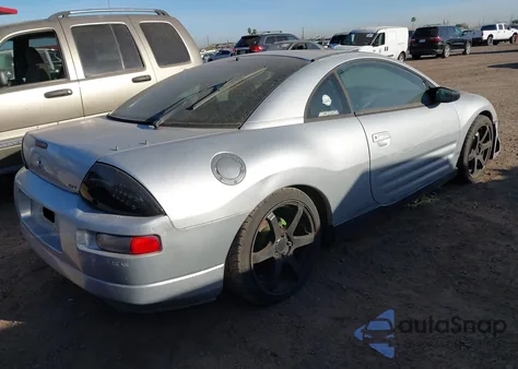 2000 Mitsubishi Eclipse Gt z USA, uszkodzony, nr VIN 4A3AC54L2YE074223
